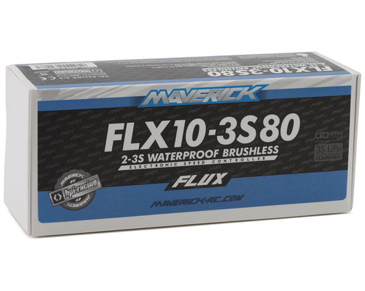 Maverick FLX10-3S80 Flux 1/10 Brushless ESC w/XT60 Connector