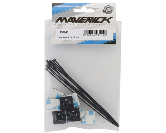 Maverick Phantom Cable Mount & Tie Set (10) (MT/XT)