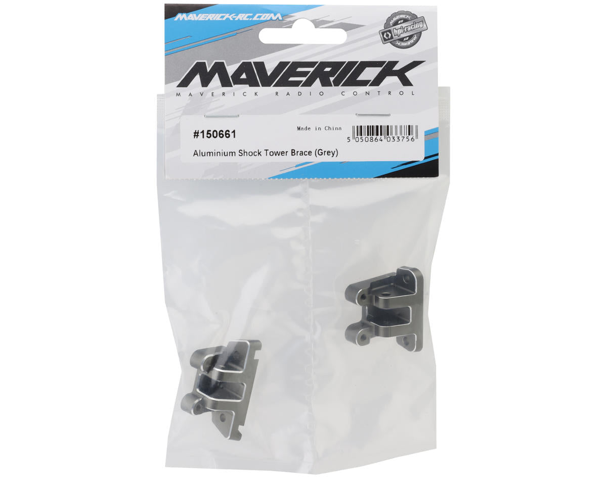 Maverick Aluminum Shock Tower Brace (Dark Grey)