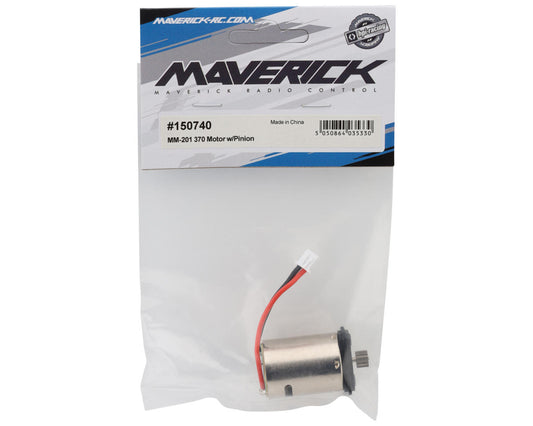 Maverick DOHA MM-201 370 Brushed Motor & Motor Plate w/Pinion