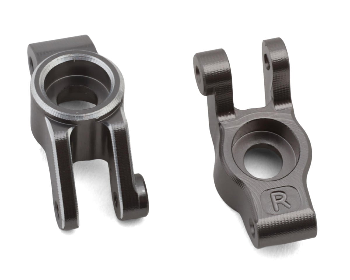 Maverick Microbe Aluminum Rear Hub Set (Grey) (2)