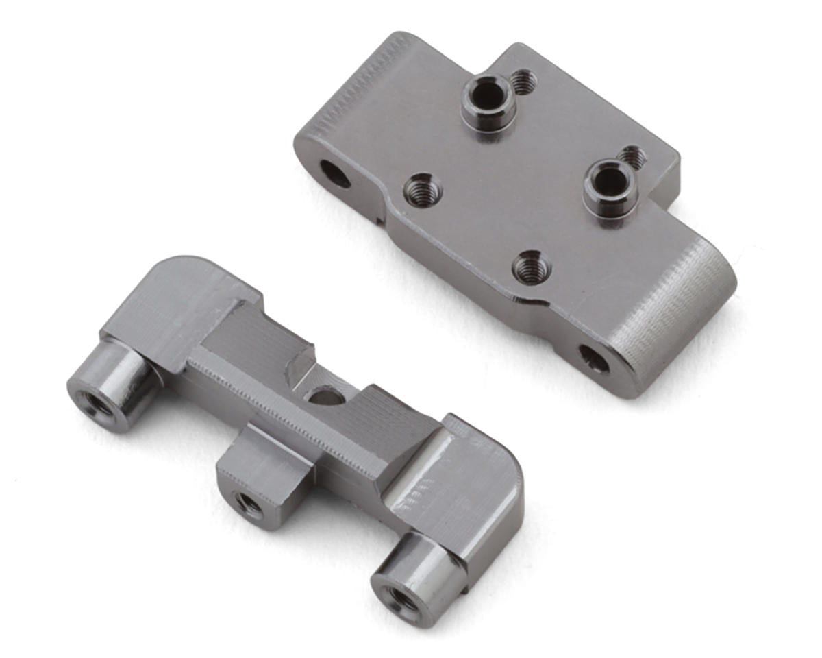 Maverick Microbe Aluminum Front Pivot Block Set (Grey)