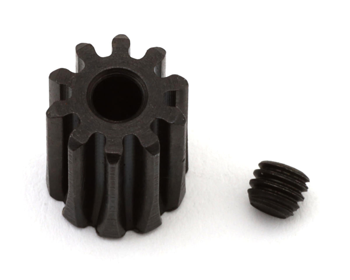 Maverick Qbit MT Pro Pinion Gear (10T) (Machined Steel) (0.8M/3.175mm Shaft)