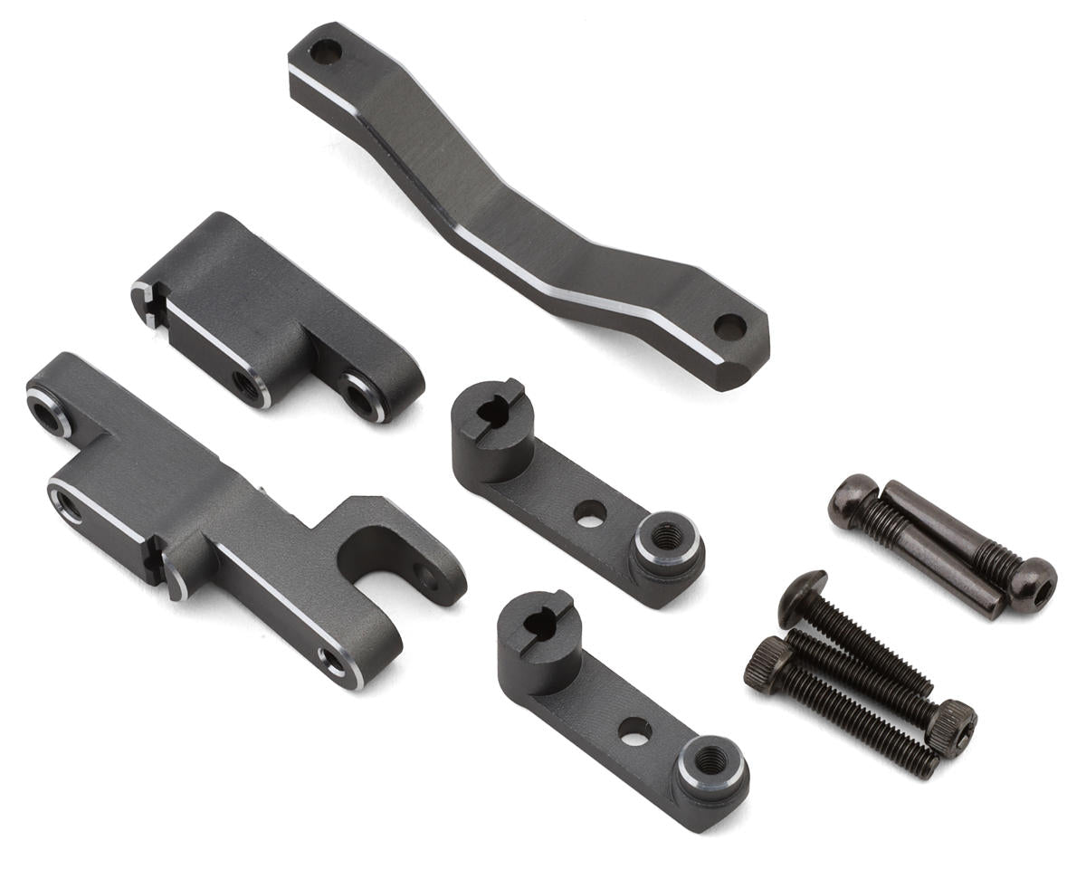 Maverick Qbit Aluminum Steering Bellcrank Set (Grey)