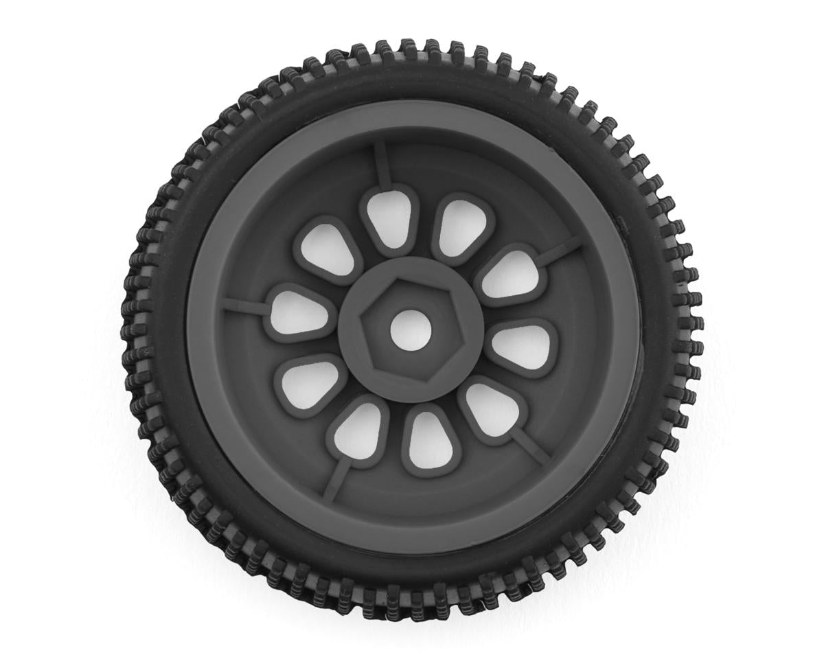 Maverick Microbe SC Sidepin Pre-Mounted Short Course Tires Set (Grey)