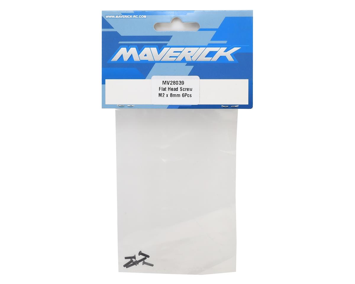 Maverick 2x8mm Flat Head Phillips Screws (6)
