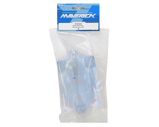 Maverick Ion XB Pre-Painted 1/18 4WD Electric Buggy Body (Blue/Black)