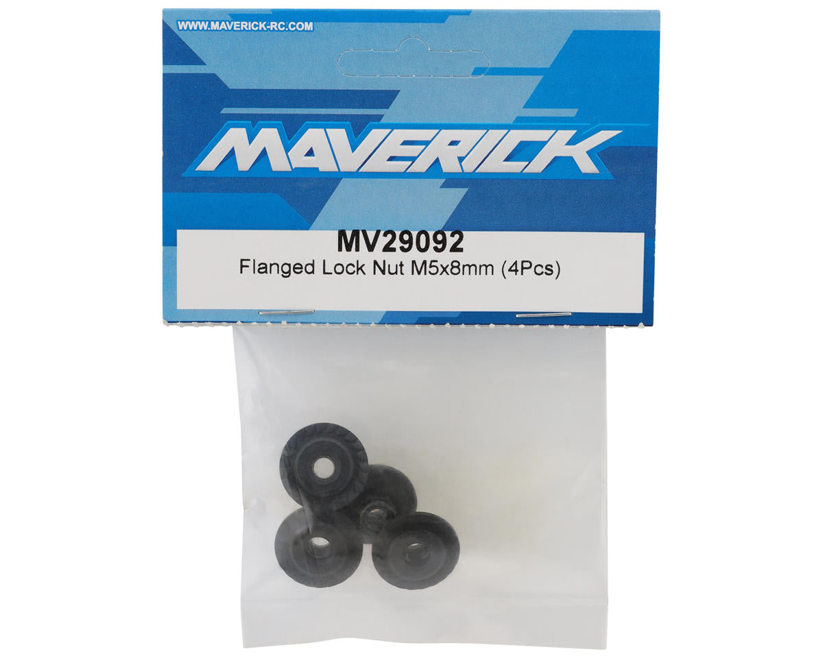 Maverick 5X8mnm Flanged Lock Nuts (4)