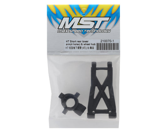 MST RMX 2.5/2.0 S HT Rear Lower Arm & Wheel Hub/Knuckle