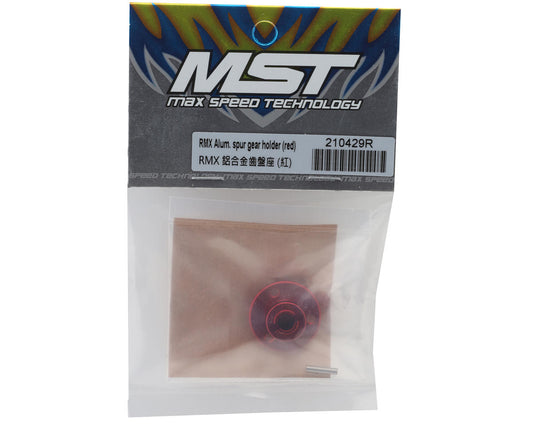 MST RMX 2.0 Aluminum Spur Gear Holder (Red)