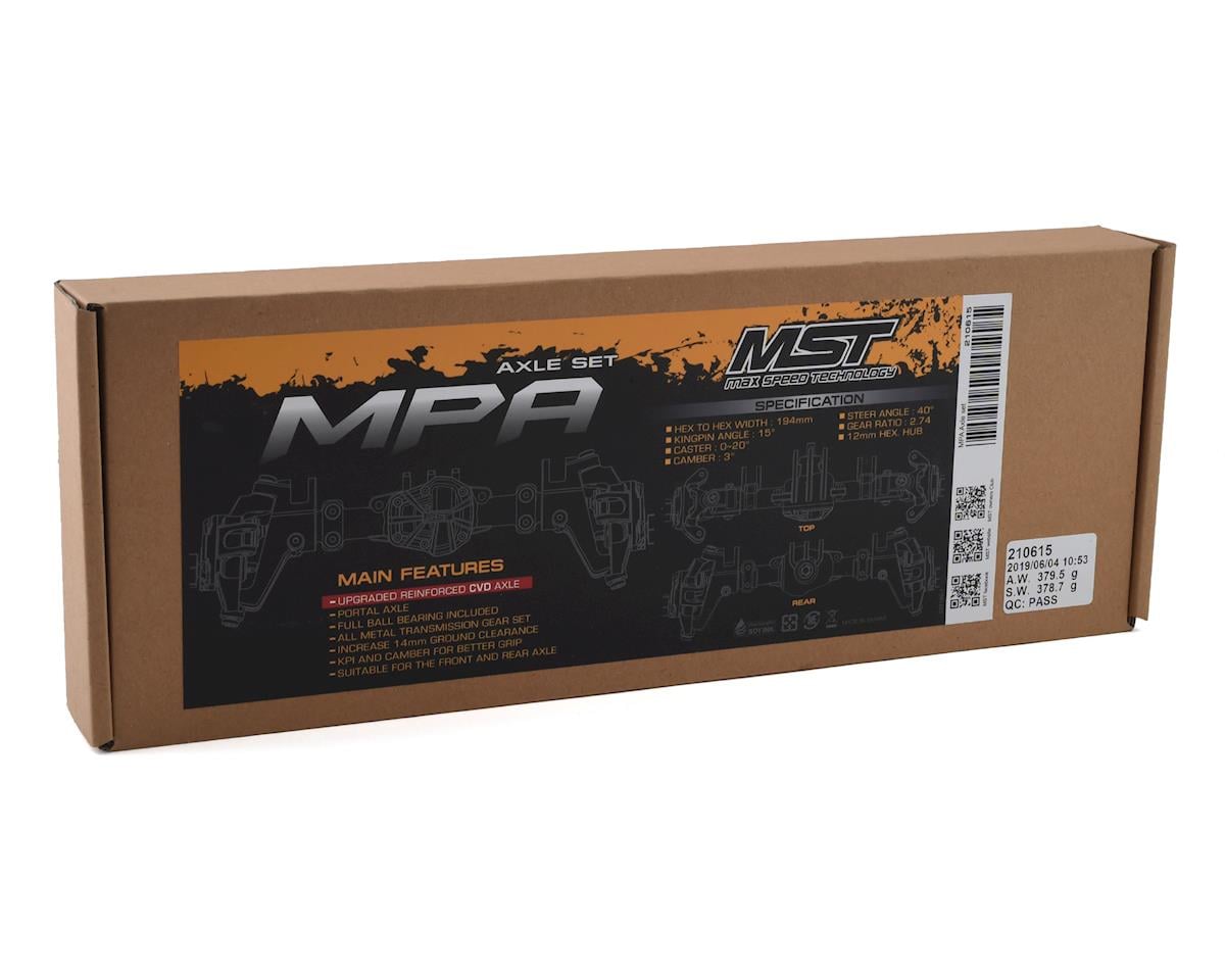 MST MPA Axle set