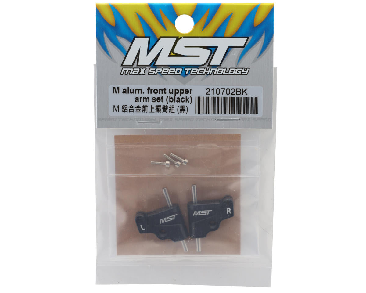 MST RMX-M Aluminum Upper Arm Set (Black) (2)