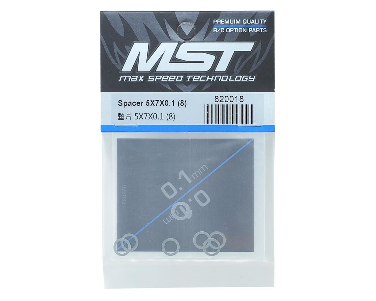 MST 5x7x0.1mm Spacer (8)
