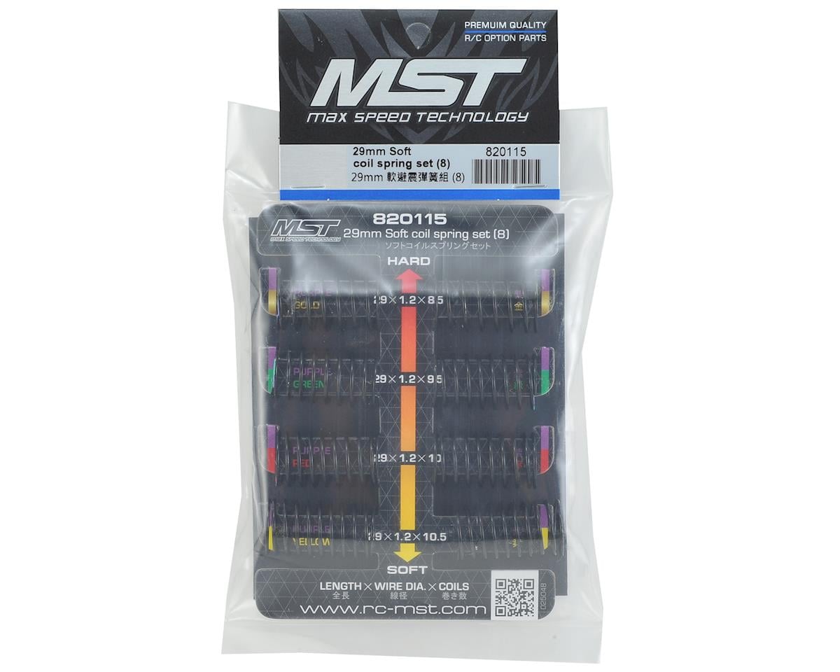 MST 29mm Soft coil spring set (8)