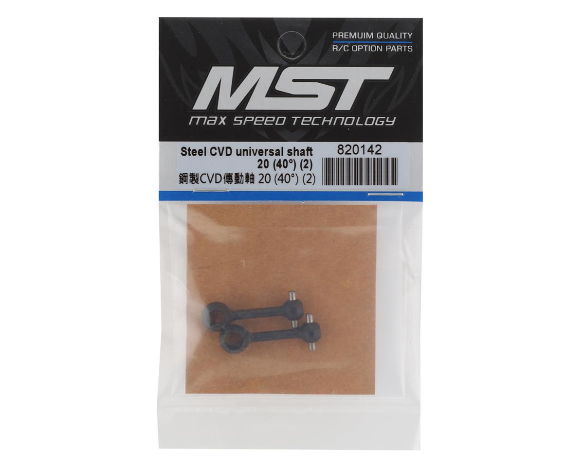 MST Steel CVD universal shaft 20 (40°) (2)