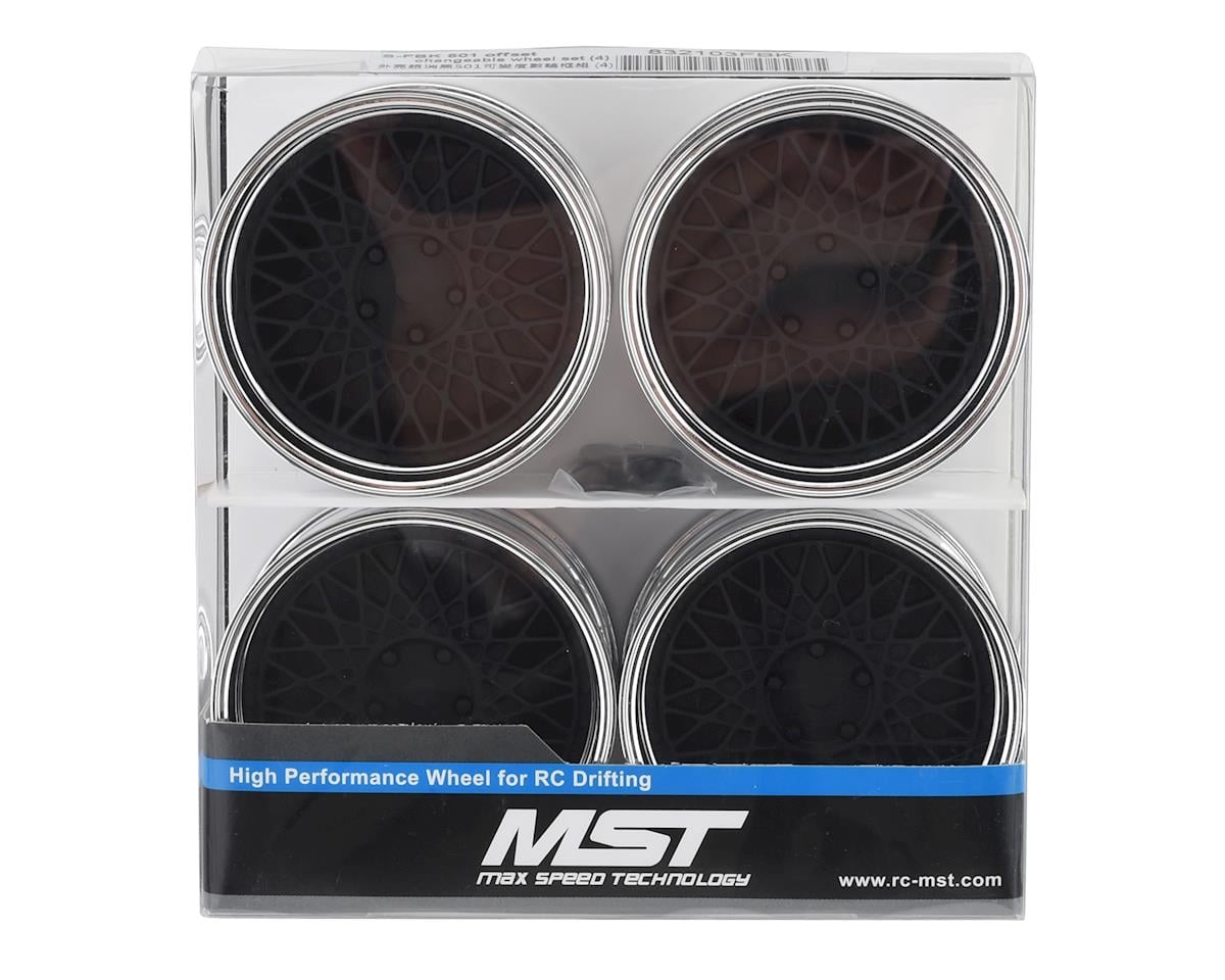 MST 501 Wheel Set (Flat Black) (4)