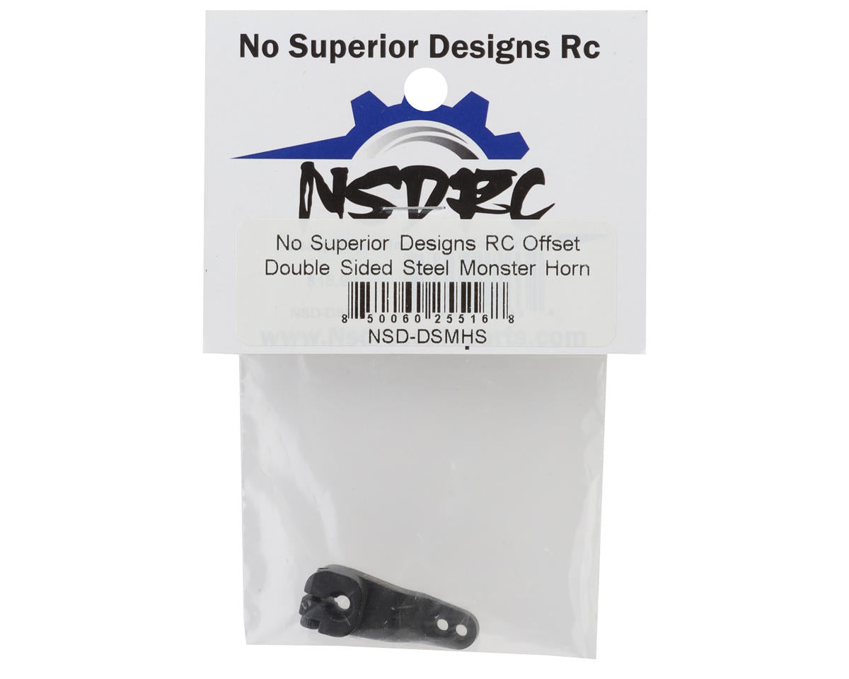 No Superior Designs RC Steel Offset Reversible Monster Servo Horn (25T)