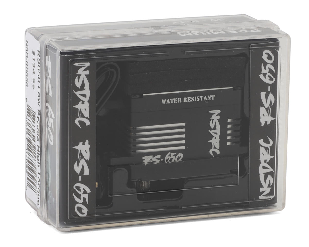 No Superior Designs RC RS650 Waterproof Low Profile Brushless Servo (HV)