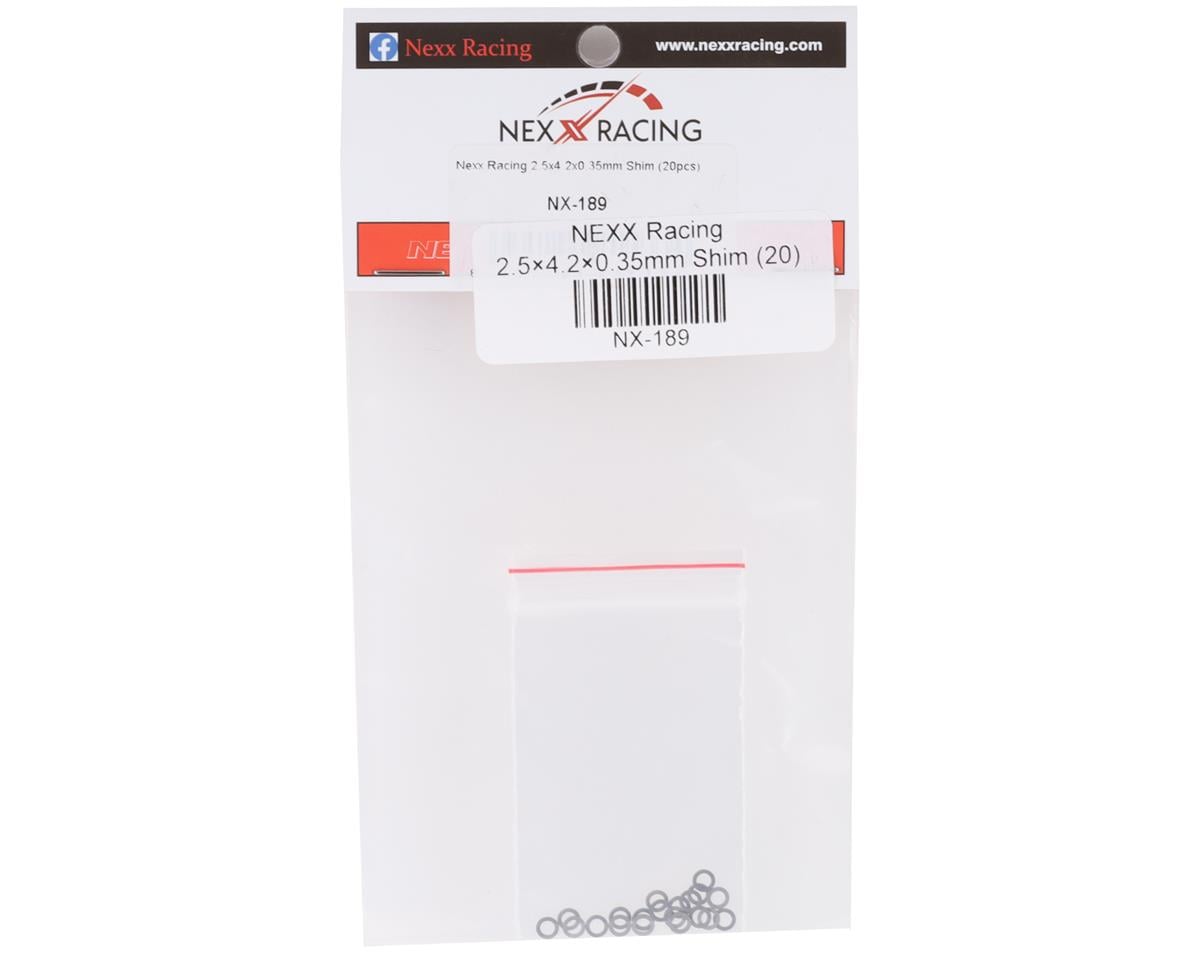 NEXX Racing 2.5×4.2×0.35mm Shim (20)