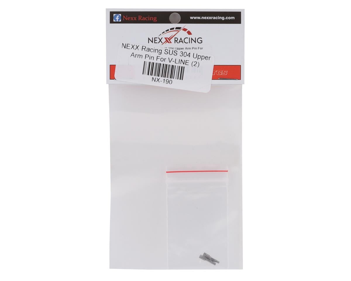 NEXX Racing Stainless Steel Upper Arm Pin For V-Line (2)