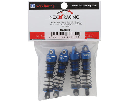 NEXX Racing Arrma Grom Threaded Aluminum Oil-Filled Shocks