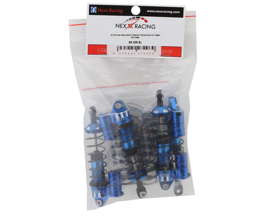 NEXX Racing Aluminum Oil-Filled Reservoir Shocks for Traxxas® 4x4 Mini Maxx®