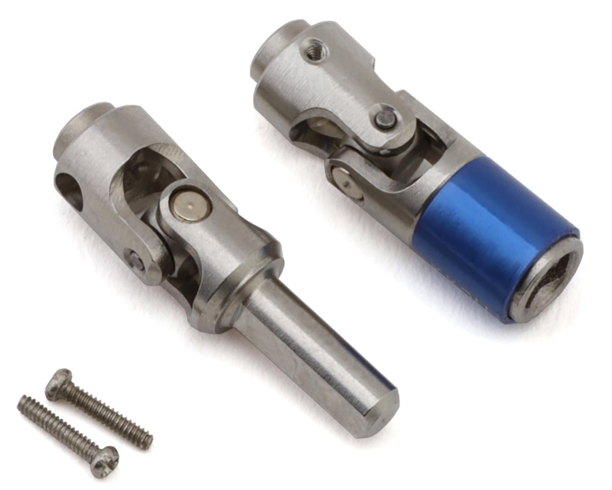 NEXX Racing Axial SCX30 Steel Front Driveshaft Set (Blue)