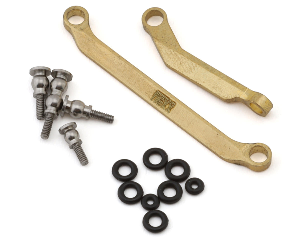 NEXX Racing Axial SCX30 Brass Steering Link Set