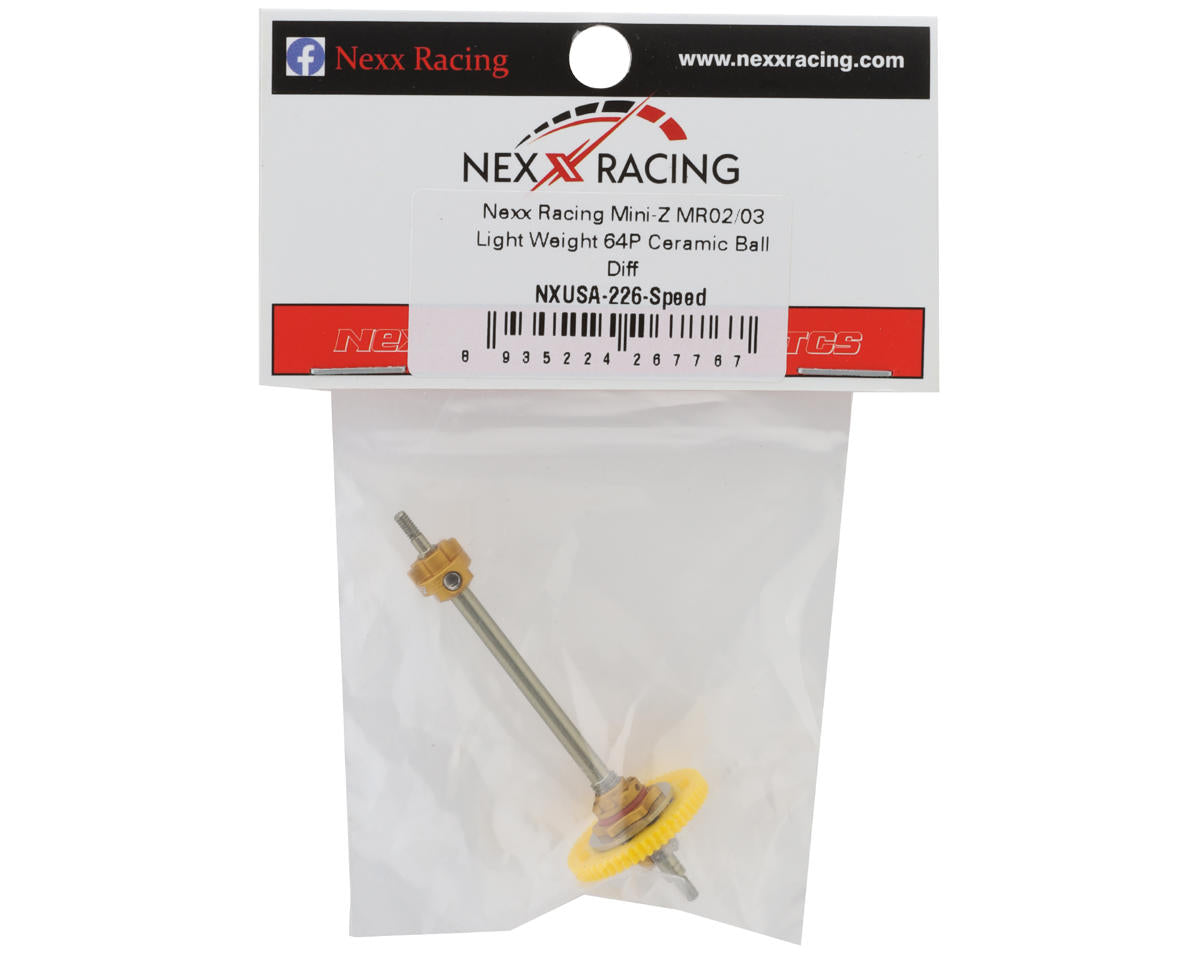 NEXX Racing Mini-Z MR02/03 Light Weight 64P Ceramic Ball Differential (53T)