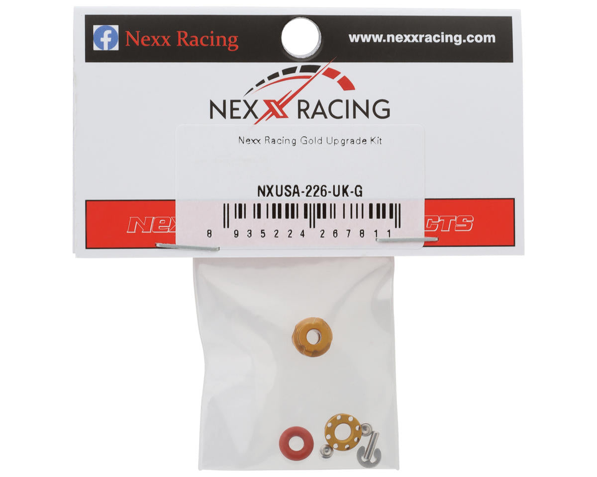 NEXX Racing Mini-Z MR02/03 Ceramic Ball Differential Locking Hub Kit (Gold)