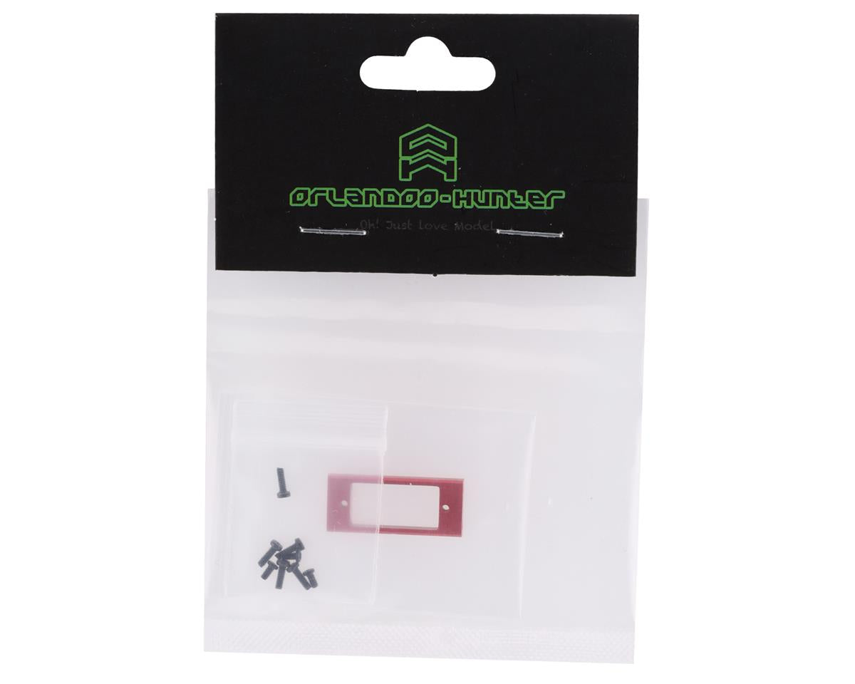 Orlandoo Hunter 32M01 Metal Steering Servo Mount (Red)