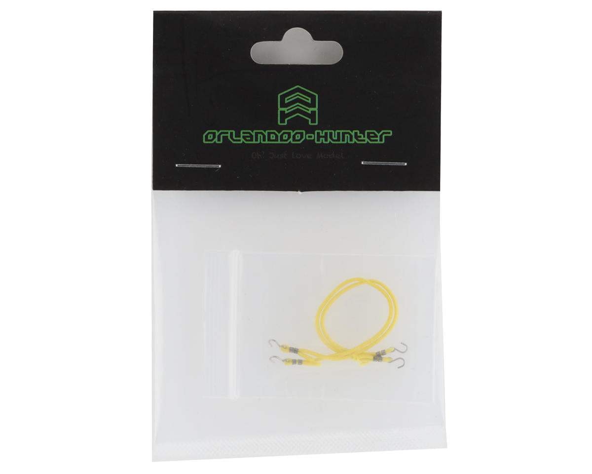 Orlandoo Hunter Micro Bungee Cord Hook (Yellow) (110mm)