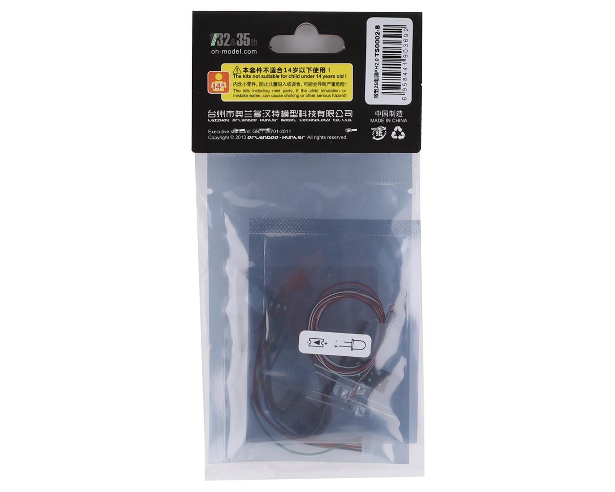 Orlandoo Hunter Mini 2S ESC w/LED Light Set (PH2.0)