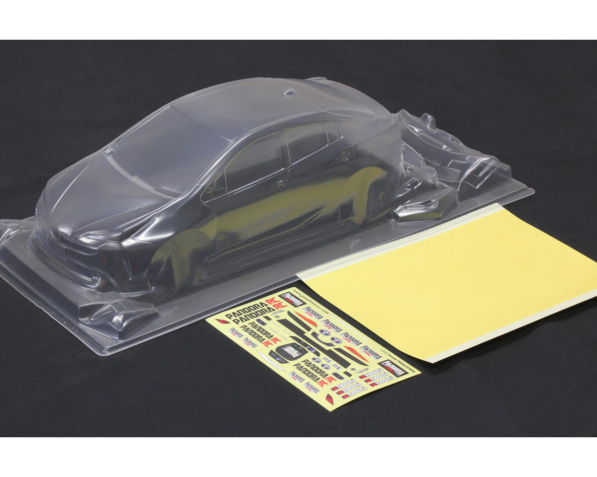 Pandora RC 1/10 Toyota Prius ZVW50 Drift Body Set (Clear) (257-260mm)