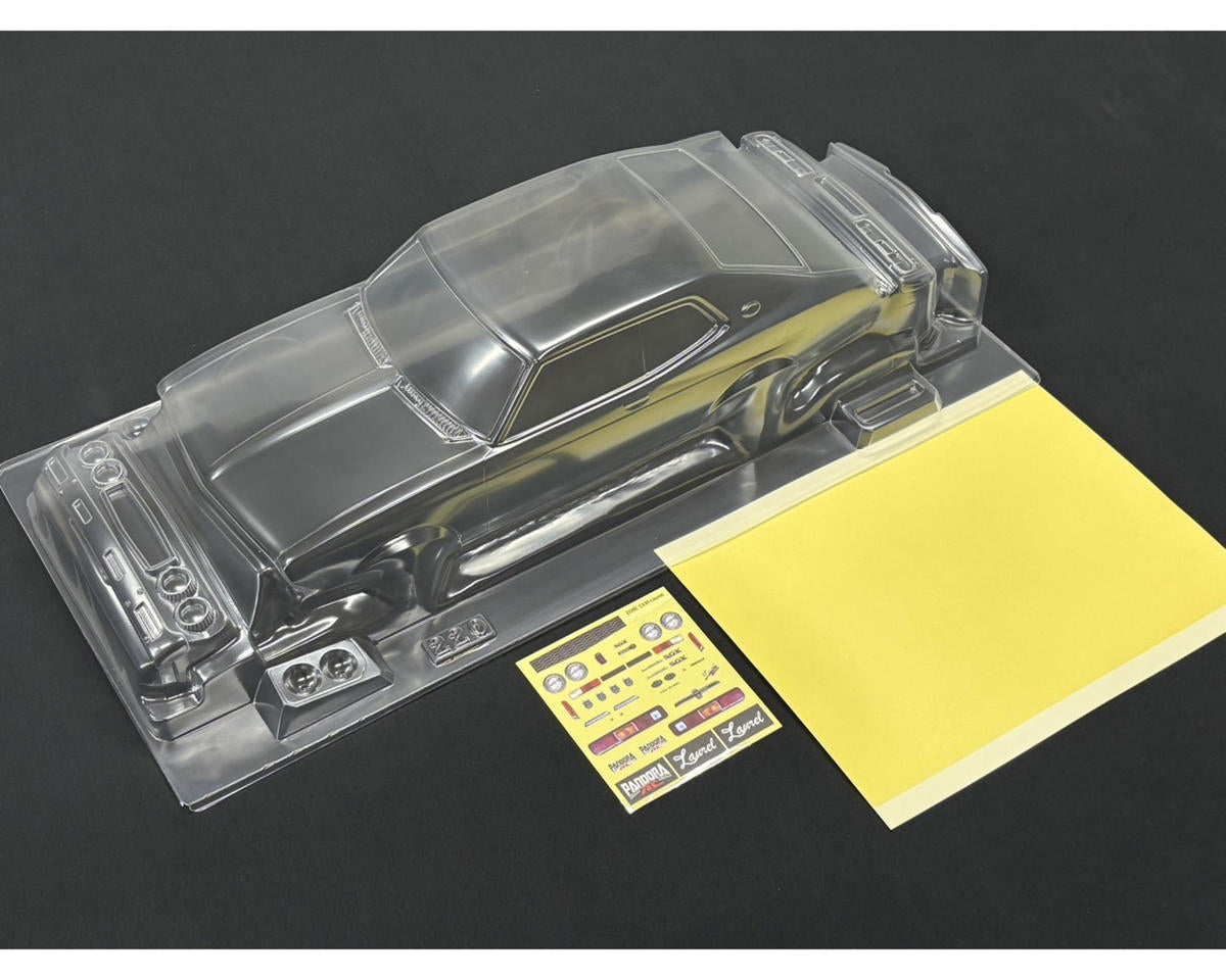 Pandora RC 1/10 Nissan Laurel C130 "Butakets" Drift Body Set (Clear) (257-260mm)