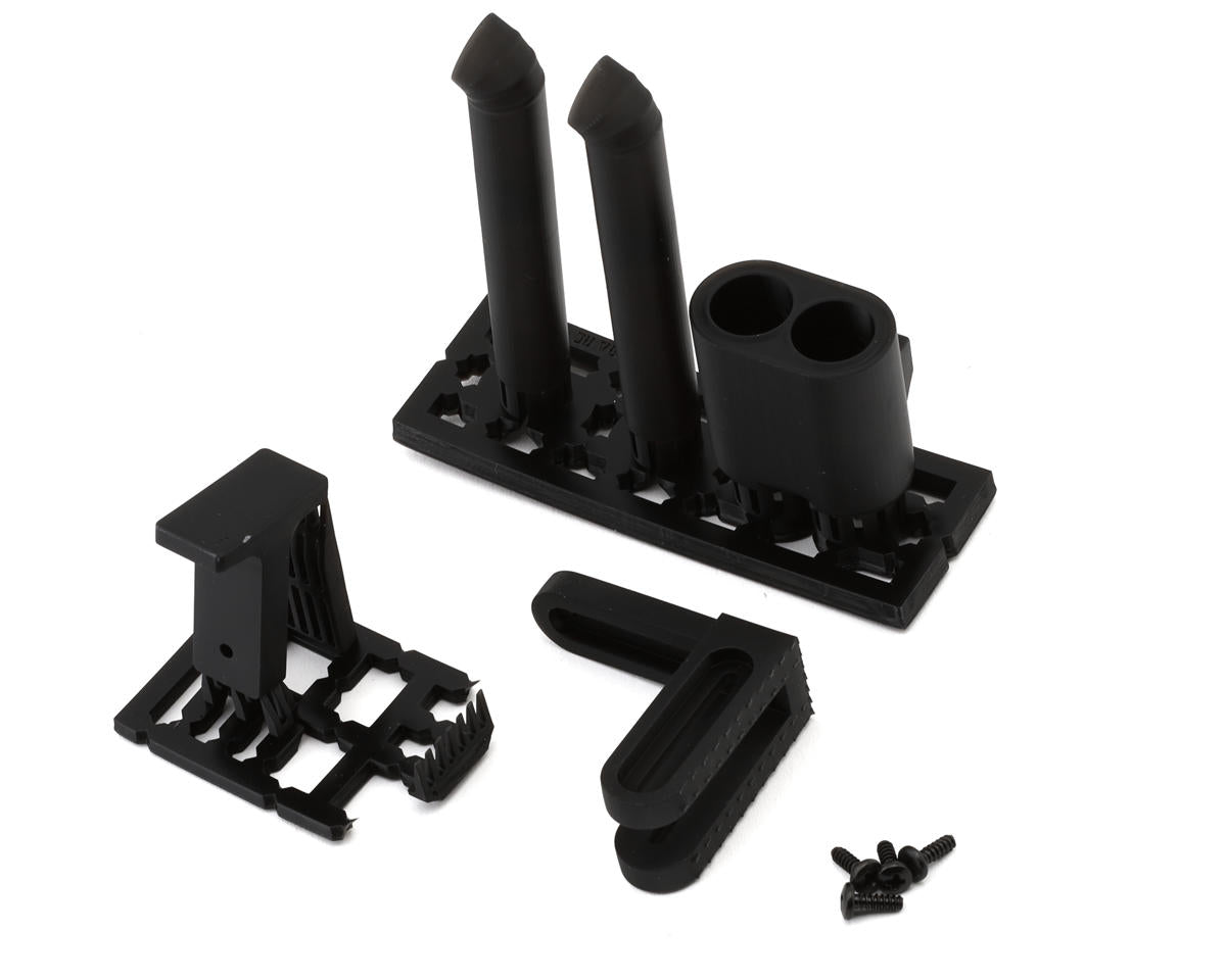 Pandora RC 1/10 Scale Dual Exit Exhaust Tip w/Bracket