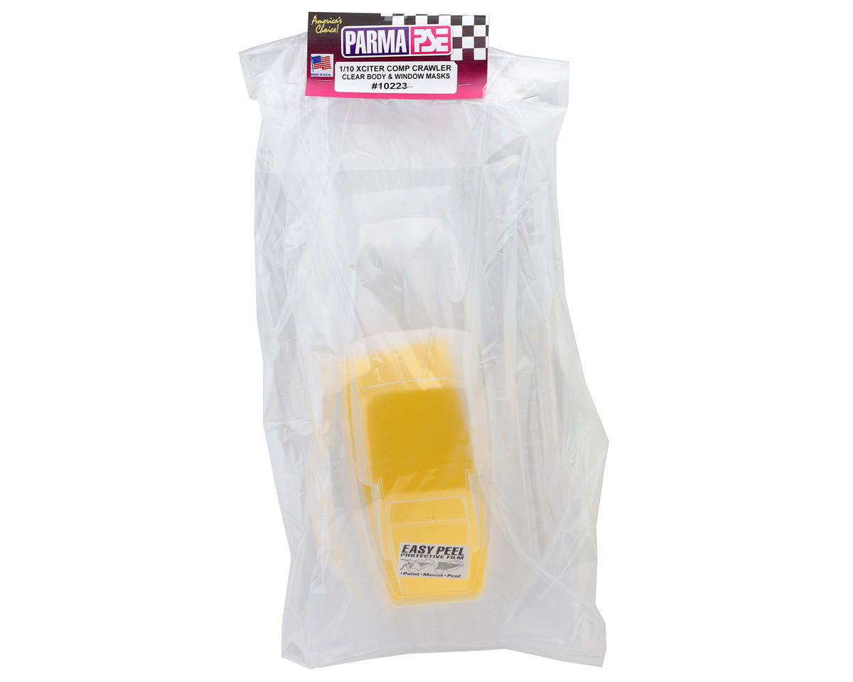 Parma PSE X-Citer 1/10 Comp Crawler Body (Clear) (.040")