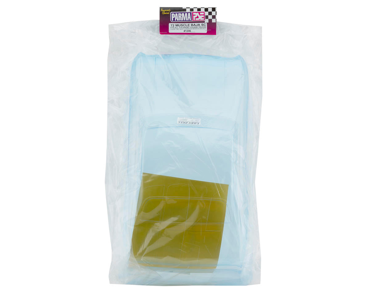 Parma PSE 1/10 '72 Muscle Baja Short Course Body (Clear)