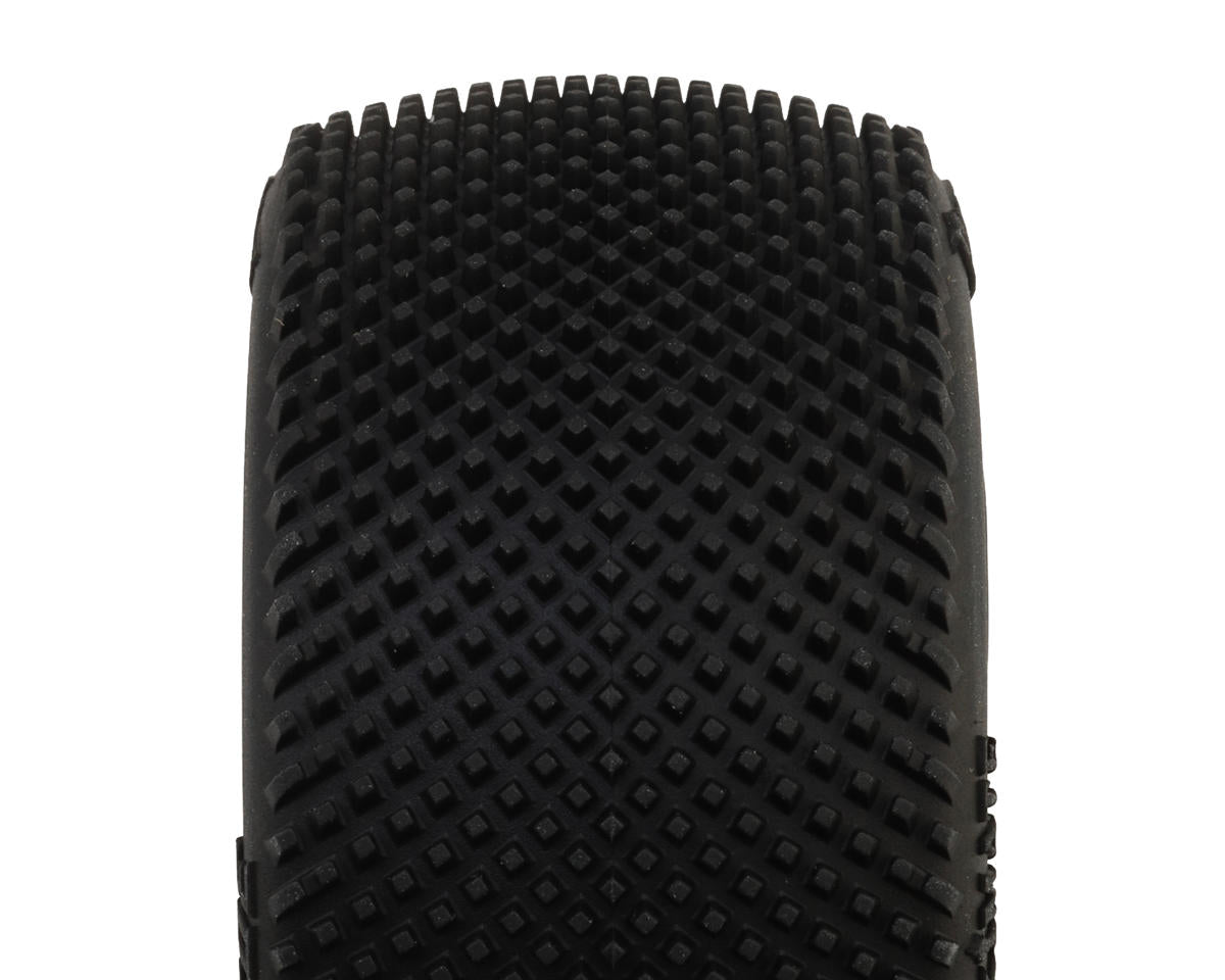 Pro-Motion Checkmate LP 2.2" Rear Buggy Carpet Tires (2) (C3 Green/Medium)