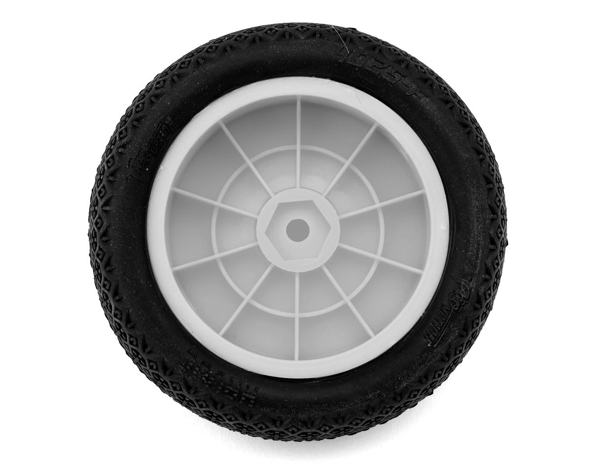 Pro-Motion Havoc 2.2" 1/10 2WD Pre-Mounted Front Buggy Tires (White) (2) (T3)