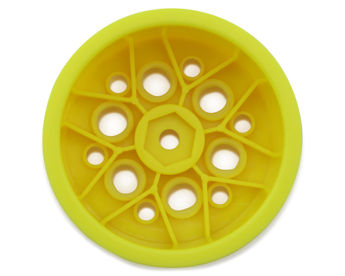 Pro-Motion 1/10 Magnum 2.2” Dirt Oval Wheel Rear (Yellow) (4) w/12mm Hex