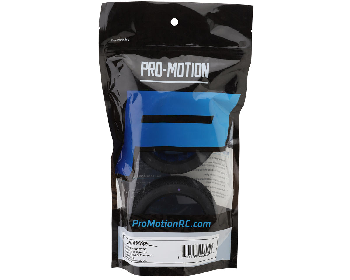 Pro-Motion Phantom 1/8 Buggy Tires (2) (Clay)