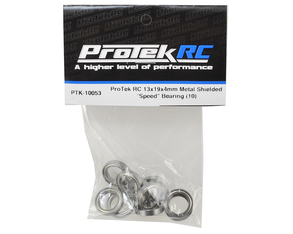 ProTek RC 13x19x4mm Metal Shielded "Speed" Bearing (10)