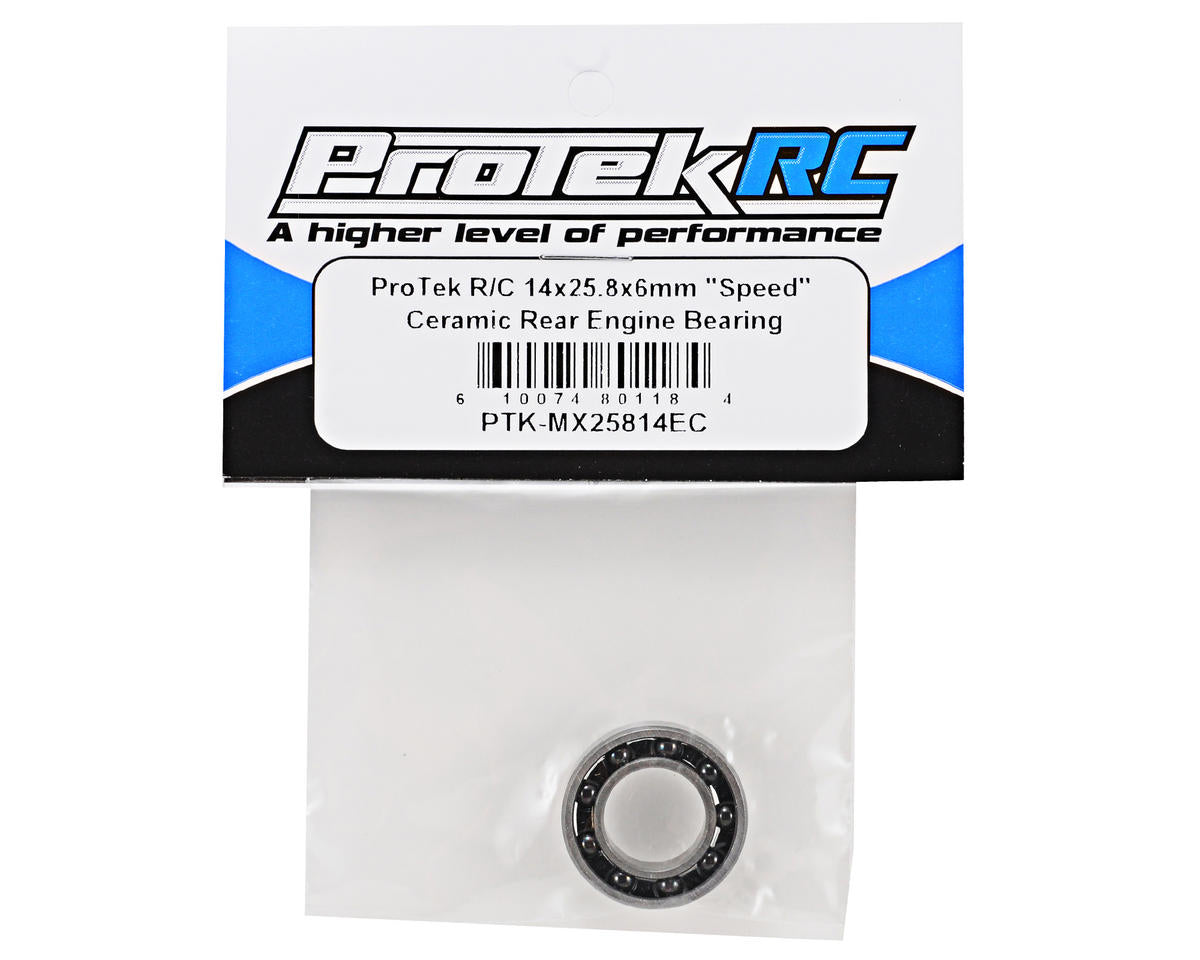 ProTek RC 14x25.8x6mm Ceramic "MX-Speed" Rear Engine Bearing