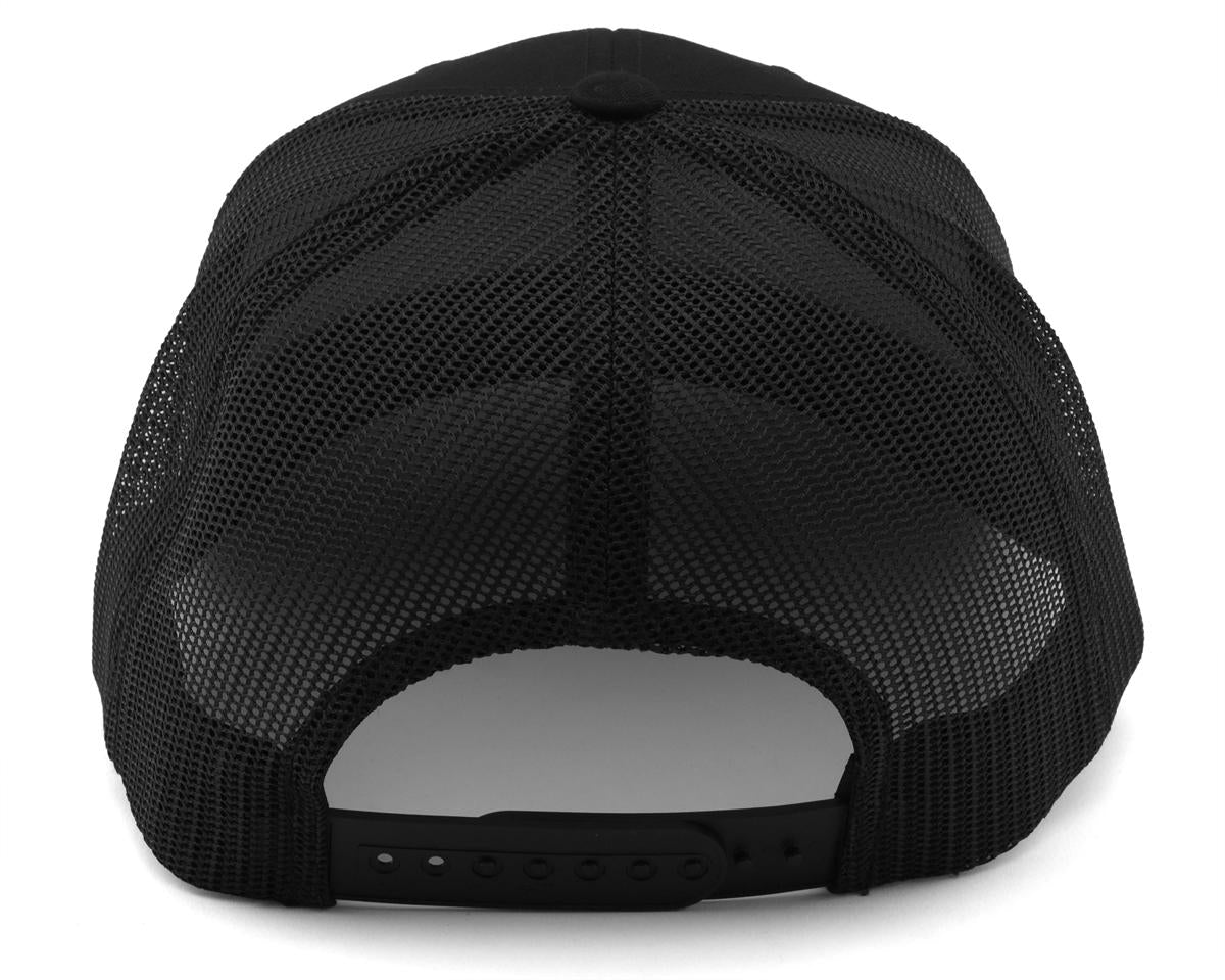 ProTek RC Mesh-Back Curve Bill Trucker Hat (Black) (One Size Fits Most)