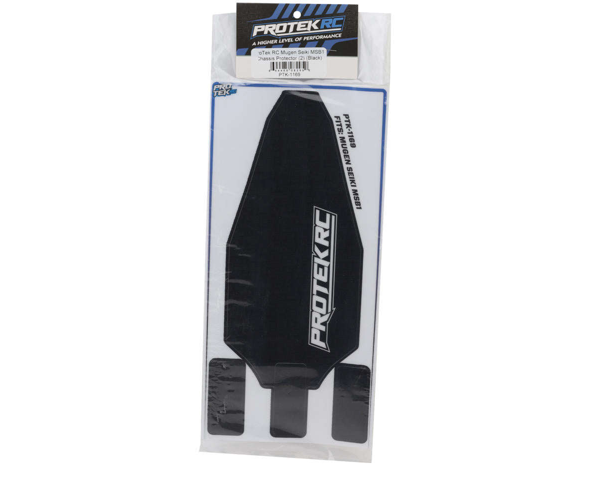 ProTek RC Mugen Seiki MSB1 Chassis Protector (2) (Black)