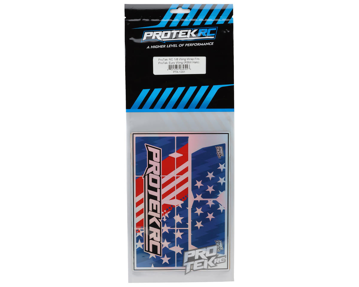 ProTek RC 1/8 Euro Wing Wraps (The RBW Holographic) (2)