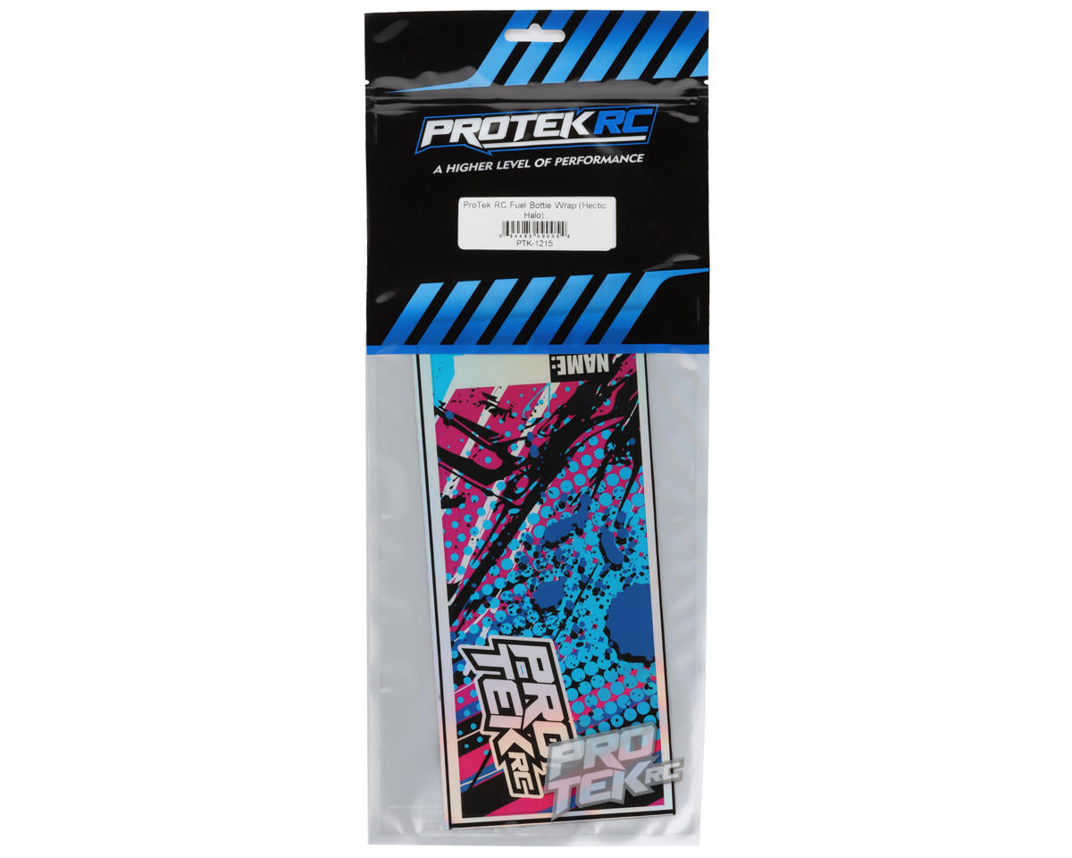 ProTek RC Fuel Bottle Wrap (Hectic Holographic)