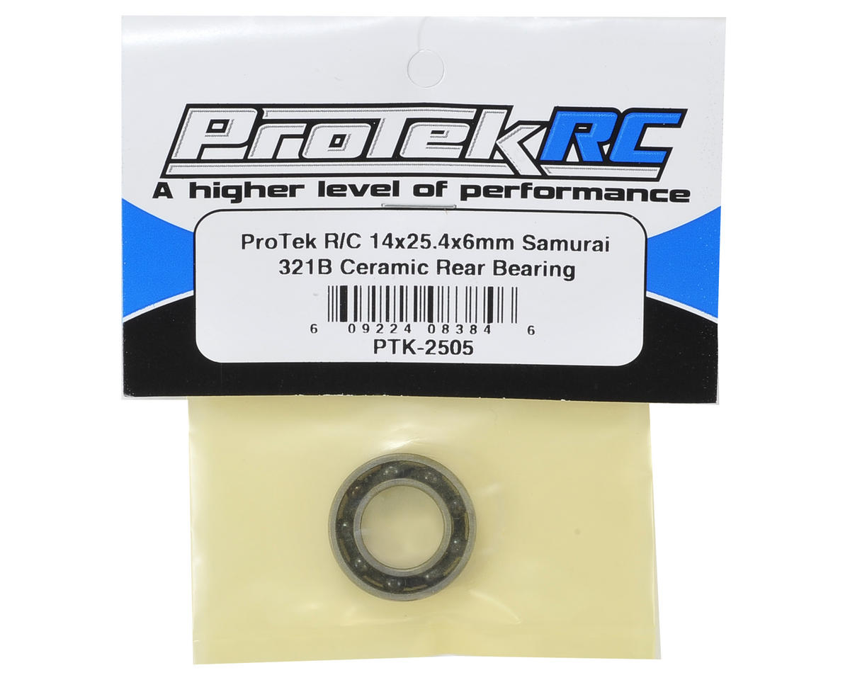 ProTek RC 14x25.4x6mm Samurai RM.1, RM, S03 and R03 Ceramic Rear Bearing