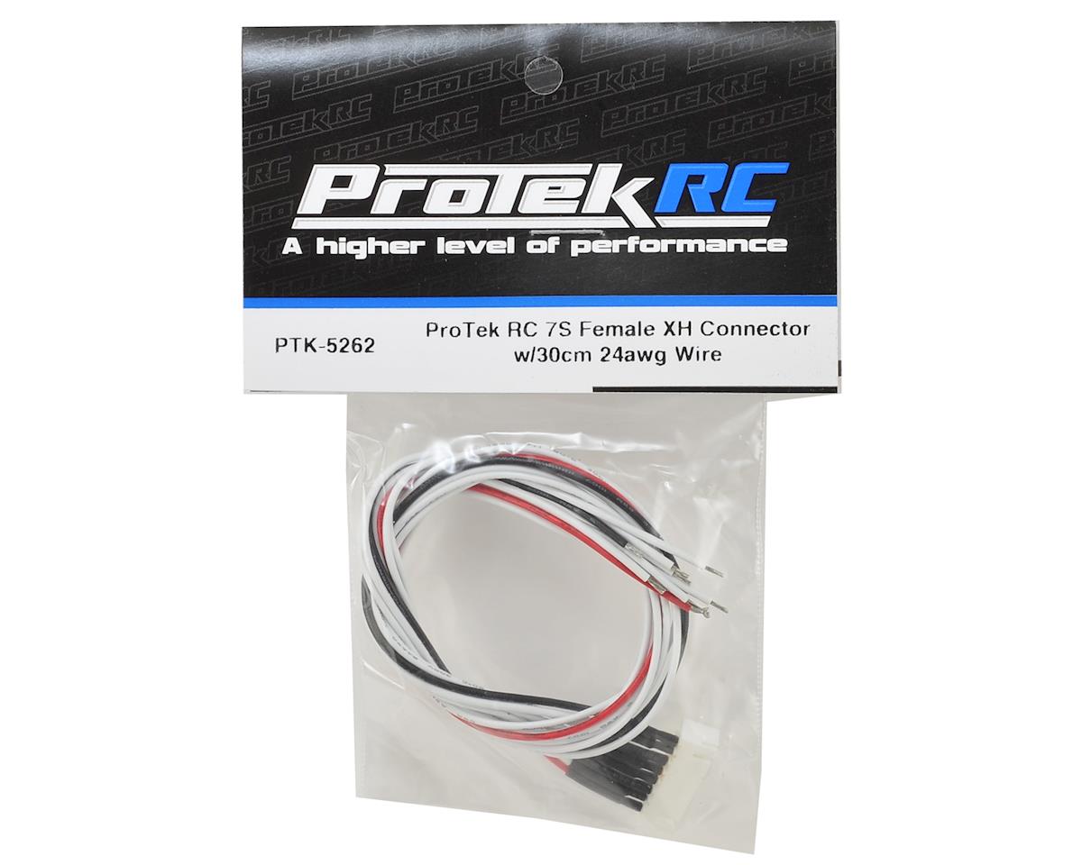 ProTek RC 7S Female XH Balance Connector w/30cm 24awg Wire